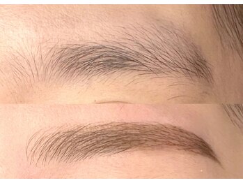 ノア 川越店(NOAH)の写真/【似合わせ並行眉】《HBL》眉癖改善パーマで朝メイク時短で可愛い◎あなたに似合う眉毛メイクもご提案