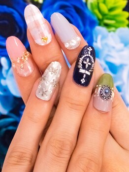 カラーズ 浜松店(colors)/ハンドデザイン自由¥7480