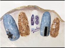 ネイルサロン ティディ(TIDY)/#Alohaな砂浜ネイル♪#リゾート