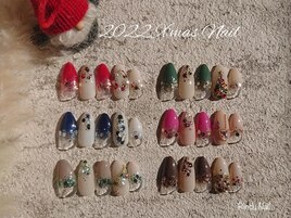 期間限定クリスマスネイル♪