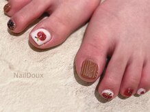 ネイル ドゥ 岡山駅前店(Nail Doux)/☆りんご&ニット☆