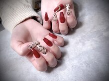 サピーネイルズ(Sappy Nails)/レオパード×リング　【52】