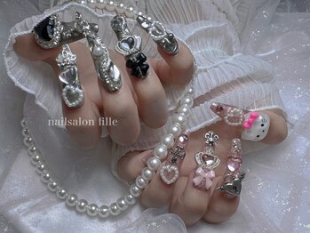 フィーユ(fille)/パーツつけ放題/ゴテゴテ¥15000