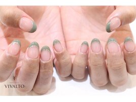 カラーフレンチネイル