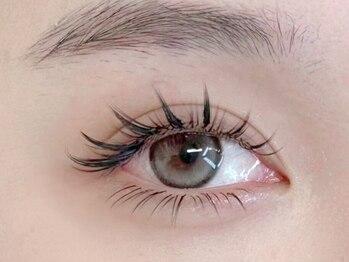 ABマツエクネイルサロン 2号店の写真/【池袋西口3分♪当日受付OK】流行りのワンホンデザインをお得な価格で☆韓国風束間まつげパーマも人気♪