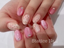 スターチス ネイル(Statice Nail)/桜×マグネット