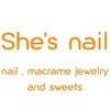 シーズ ネイル(She's nail)ロゴ
