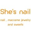 シーズ ネイル(She's nail)のお店ロゴ