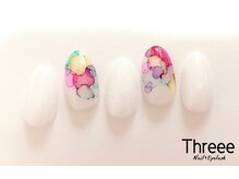 スリーネイルプラスアイラッシュ(Threee Nail+Eyelash)/インクネイル