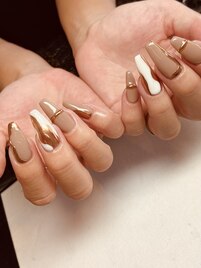 ミラーアートネイル