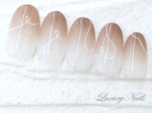 ラグジュアリーネイルズ オオミヤ(Luxury Nails Omiya)/シンプル*ラインネイル