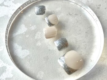 ブレスネイル(brace Nail)/フットフレンチネイル