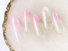 桜ネイル￥5980