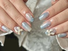 モニカ(MONICA)/儚げブルー×リボン