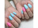 キルティングネイル/パステル