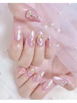 シュクルーレ(sucleure)/キラキラクリスマスネイル♪