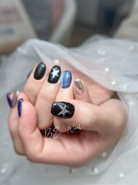 星xミラーネイル