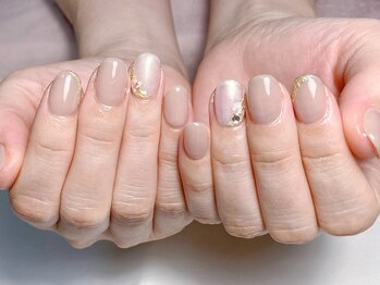 マハロ ネイル 南千住店(Mahalo Nail)/好印象オフィスネイル　¥7980