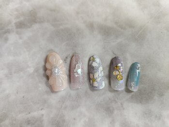 ネイルサロン ネイルクク(Nail KUKU)/6月ゴージャス
