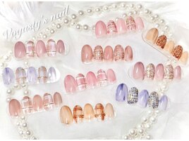 上品ツイード or チェックネイル