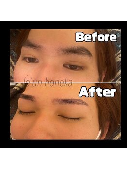 ルアン 表参道店/メンズ美眉毛スタイリング