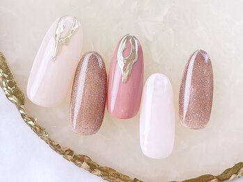 ネイルサロンフォーユー(for u)/ミラーニュアンス￥6980