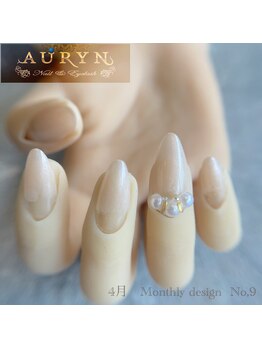アウリン(AURYN)/4月 monthly design No,9