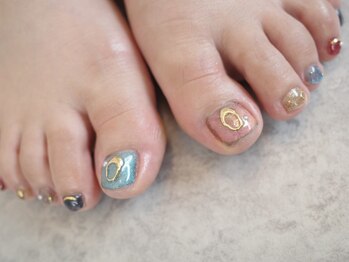 ネイル アトリエ コモード(nail atelier Comodo)/マグネットネイル [on parts]