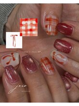 ジョワ(joie)/ribbon × check