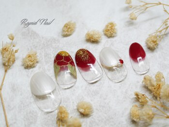 ラピッドネイル 西葛西店/2月の定額デザイン