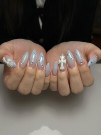 スカルプ持ち込みネイル