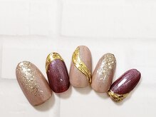 アミュージングネイル(amusing nail)/90分☆秋カラーデザイン