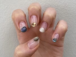 ぷっくりネイル