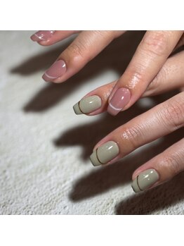 アリー ネイル スタジオ(Ary nail studio)/フレンチラインネイル