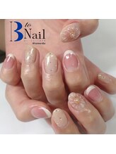 ビートゥーネイル 梅田(B to Nail)/ぷっくりフラワネイル