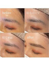 ネイルアンドアイ ビューティーオーブ(nail&eye beauty ORB)/アイブロウリフト&アイブロウWax