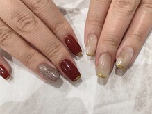モアプラス(MORE ＋ plus)/アシメネイル