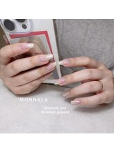 モナールアンド(MONNAL&)/OLさん人気♪シンプルネイル