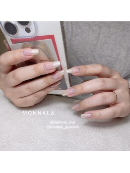 モナールアンド(MONNAL&)/OLさん人気♪シンプルネイル