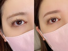 チルアンドアイ 浦安駅前店(Chill&Eye)/美眉スタイリング/BeforeAfter