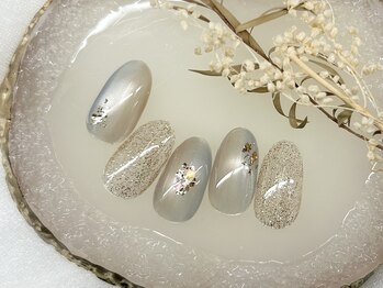 マグネット　金箔