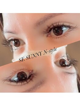 セサニーエヌスタイル(SE SUNNY N-style)の写真/まつエク/パリジェンヌ/led/まつ毛パーマ/マツエク/フラットラッシュ/パリエク/まつげパーマ/マツパ/上下