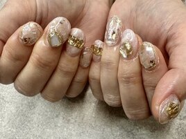 2026夏ネイル【ミラーネイル】