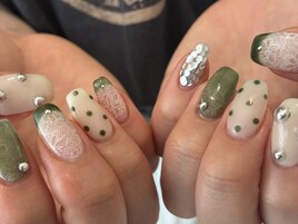 レース　ドットフレンチ