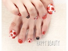 ハッピービューティー(Happy Beauty)/フラワー☆定額フット7500円