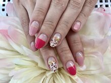 ディーネイル 京橋(D-nail)/矢野/レオパードネイル