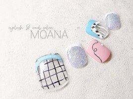 カジュアル♪個性的nail
