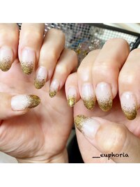 ラメグラデーション