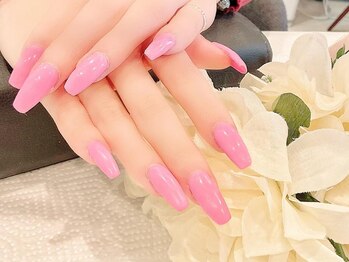 ブリエカドー(Briller Cadeau)/ピンクロンネイル