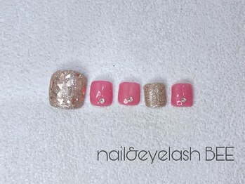 ネイルビー 銀座店(Bee)/9月フットキャンペーンデザイン